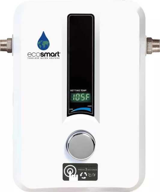 EcoSmart 220V 8.0 KW Electric Tankless Water Heater-7.3KW TANKLSS H20 Heater