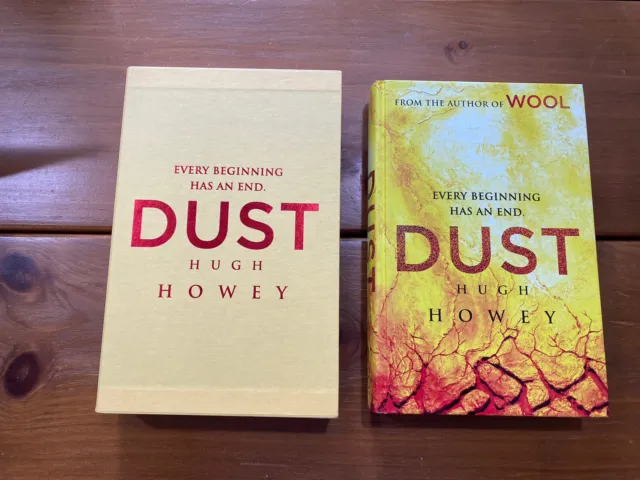 DUST, Hugh Howey, SIGNED, 1st/1st, # 432/500, slipcase 2013 HC, UK, Wool series