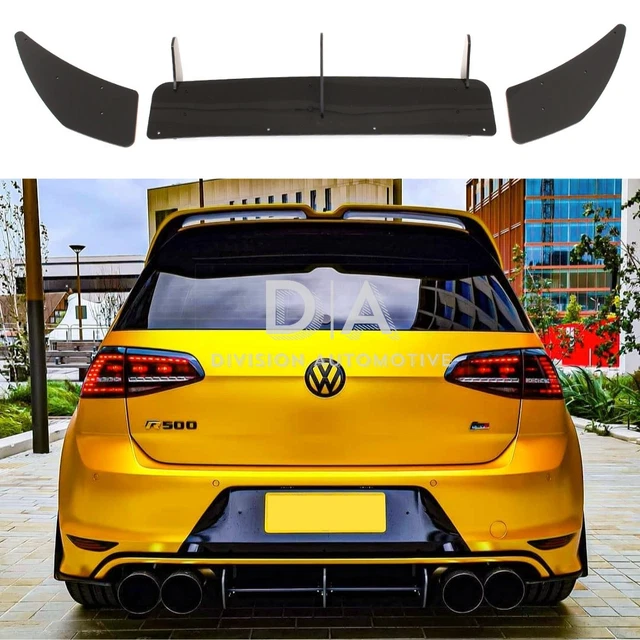 VW Golf R MK7 Rear Diffuser Blade Side Splitters Spat 2013-2016 Spoiler Body Kit