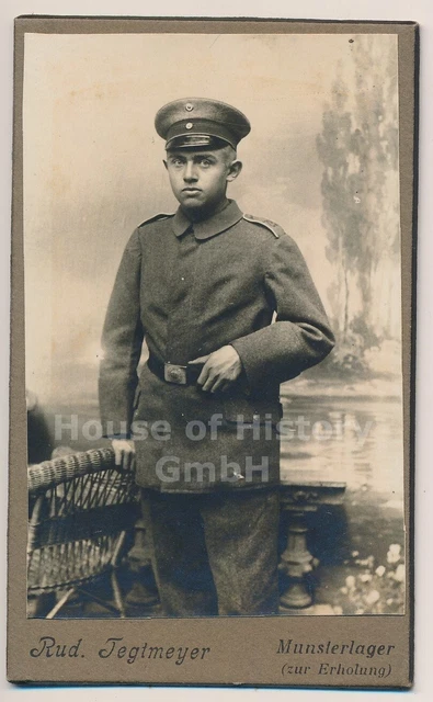 134339, Portraitfoto CDV, Soldat Schütze, Infanterie Regiment 79, IR 79