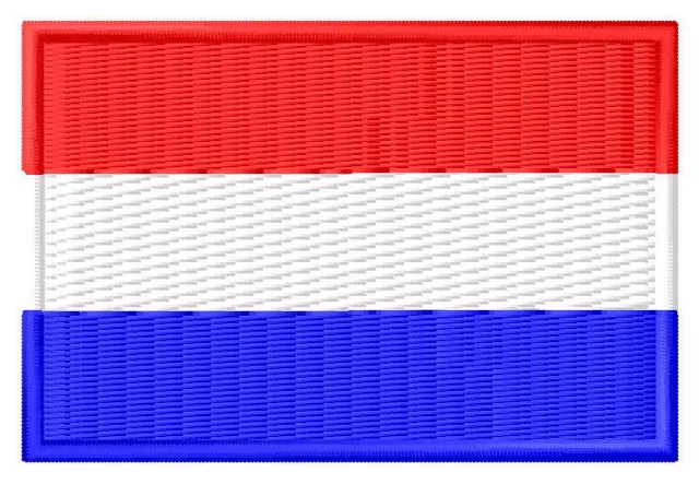 Flag Holland Drapeau Pays-Bas ecusson brodé patche thermocollant patch