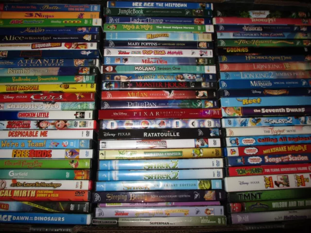 Pick Your DVD Kids Children Only $1.99 ~ Combine Shipping Only $3.99