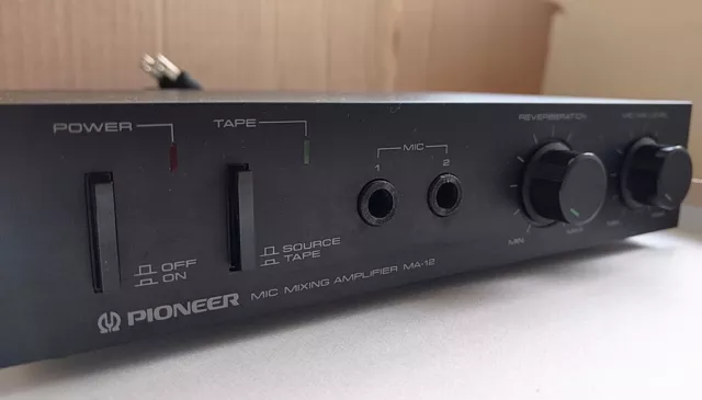 Vintage PIONEER MIC MIXING AMPLIFIER MA-12