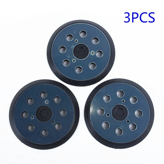 Base de lijado y almohadilla de 5 pulgadas para reemplazo de lijadora de órbita aleatoria 125 mm