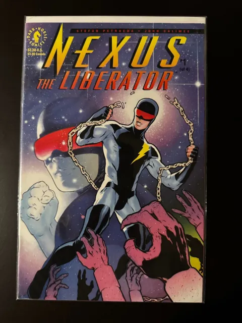 Nexus The Liberator #1  Dark Horse Comics 1992 Vf/Nm
