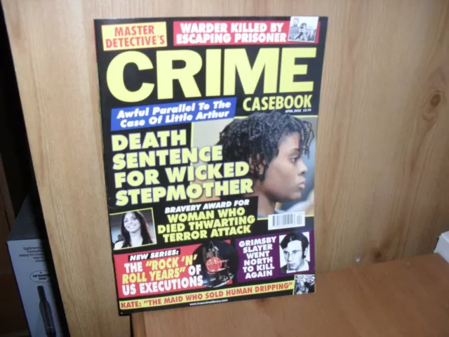 Master Detective Magazine Crimecasebookk  April 2022