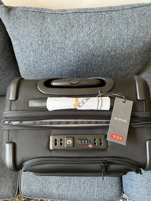 Tumi 1171621041 Alpha 3 Continental Expandable 4 Wheeled Carry-On - Black 2