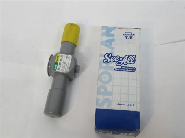 Sporlan SA-17S , 7/8 ODF Solder Moisture/Liquid Indicator