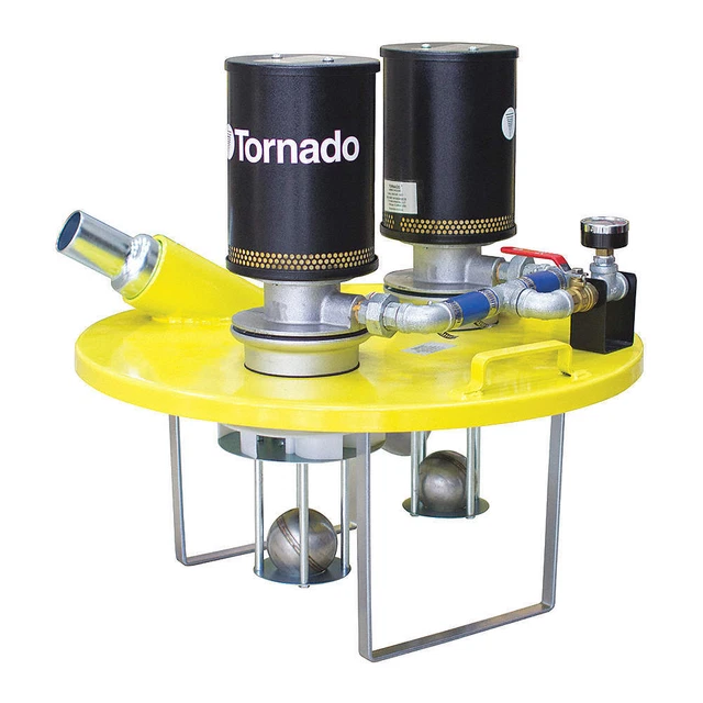 TORNADO 98694 Drum-Top Vacuum Head,Std. Filter,100 cfm