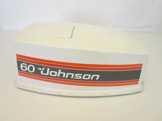 389307 Top Engine Cowl Motor Cover for Johnson Sea Horse 60 HP 55 Hp Outboard