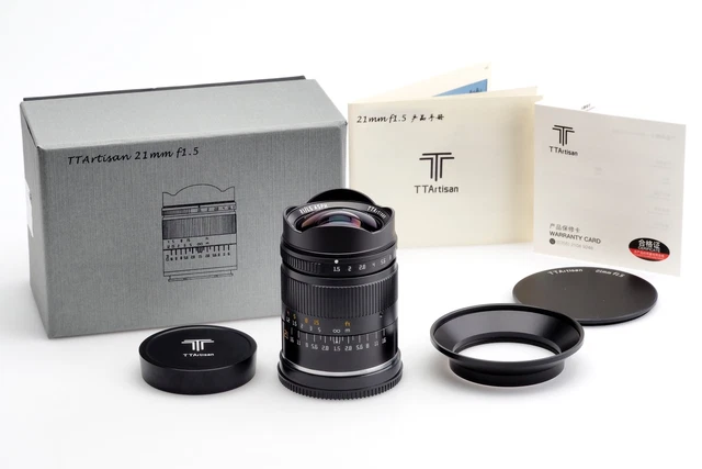 TTArtisan 1.5/21mm Black f. Canon EOS R Full Frame (1679765719)