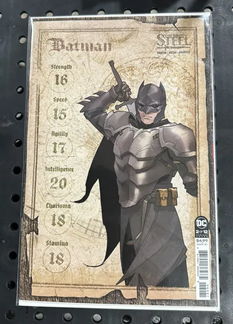 DARK KNIGHTS OF STEEL #2 YASMINE PUTRI 1:25 CARD STOCK VARIANT Batman DC