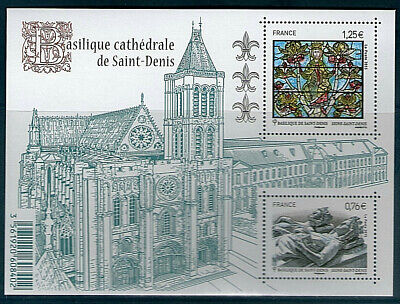 Bloc Feuillet F4930 Neuf Xx Luxe - Basilique Cathedrale De Saint-Denis