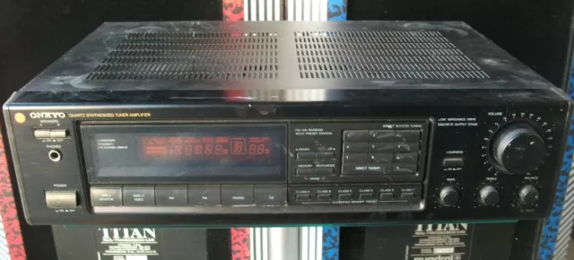 Onkyo Quartz Synthesized Tuner Amplificateur TX-7800 Hifi Stéréo Receiver Défaut