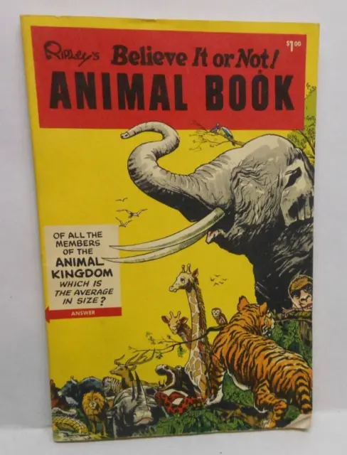 Ripley's Believe It or Not! Animal Book, 1956,