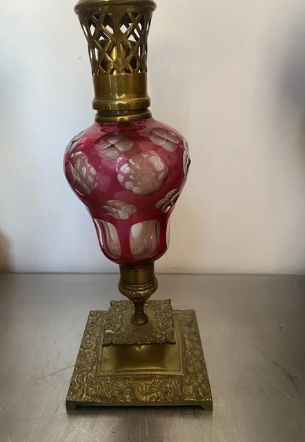 LAMPE BERGER OPALINE ROSE DE LORRAINE Ancien Parfait État EUR 25,00