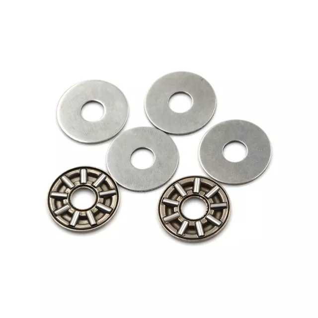4set AXK0619 Thrust Needle Roller Bearing With Two Washers 6mm x 19mm x 2mm#w#