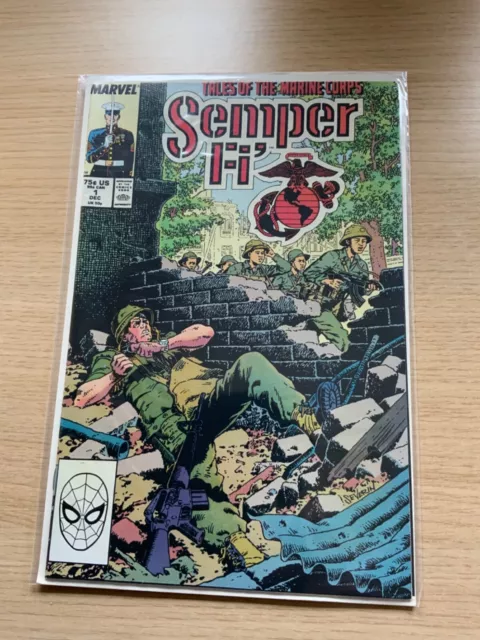 Tales Of The Marine Corp Semper Fi #1 1988 Vfn+ Bag And Boarded