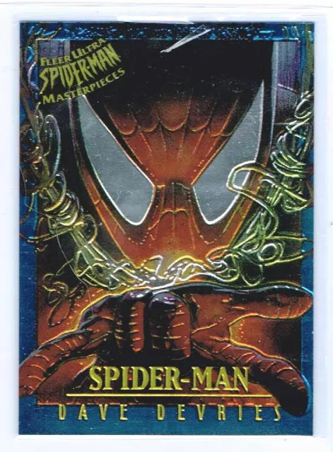 1995 Fleer Ultra Limited Edition Spider-Man Masterpieces #4/9 Dave DeVries NM/MT