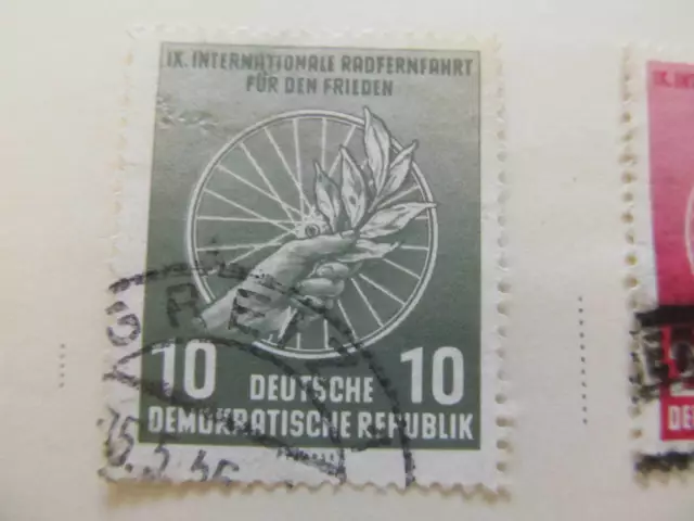 DDR Germany Democratic Republic 1956 10pf fine used stamp A11P8F208