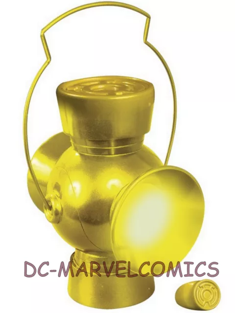 JLA TROPHY ROOM GREEN LANTERN SINESTRO YELLOW POWER BATTERY PROP Replica Statue