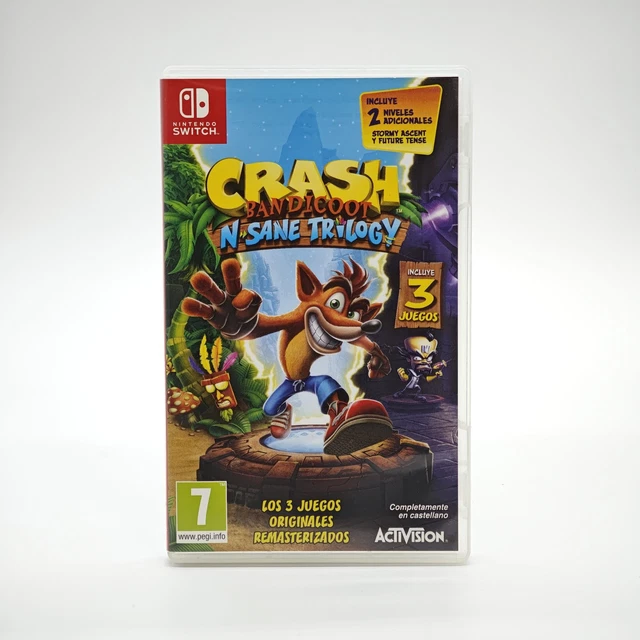 VIDEOJUEGO SWITCH CRASH Bandicoot N Sane Trilogy EUR 27,51