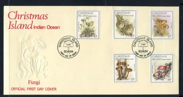 1984 Christmas Island Fungi FDC - Christmas Island PMK