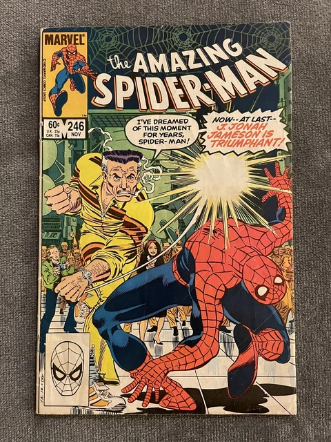 Amazing Spider-Man #246 Marvel Comics John Romita Jr cover 1983
