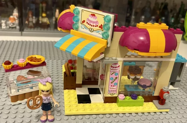 LEGO Friends 41006 Downtown Bakery, Retired, Hard To Find, Pre Owned.