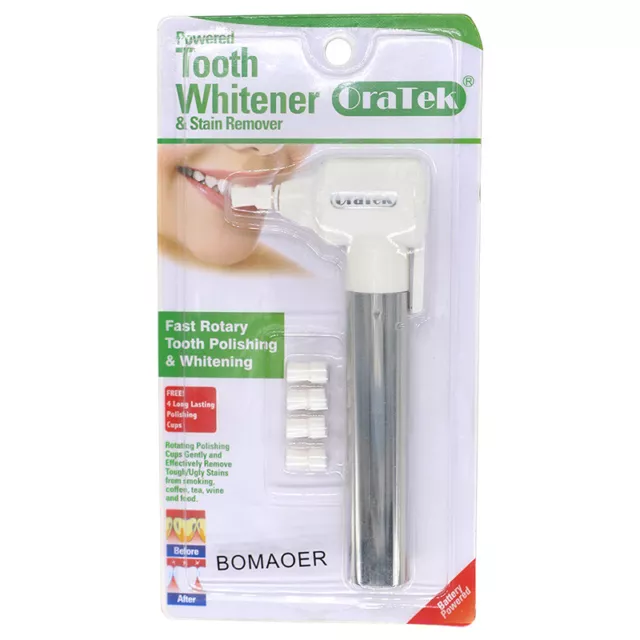 Bomaoer Dental Tooth Stain Whitener&Stain Remover Oral Teeth Burnisher Whitning