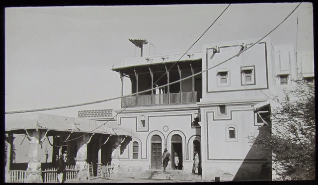 Glass Magic Lantern Slide INDIA NO41 A TEMPLE C1910 PHOTO