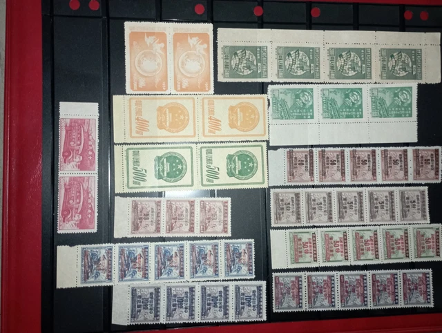 Très Beau Lot De Timbres Chine Neufs Bonne Valeur