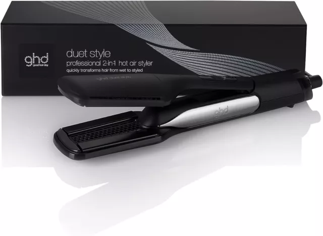 GHD Duet 2-in-1 Heißluft Styler - schwarz - brandneu