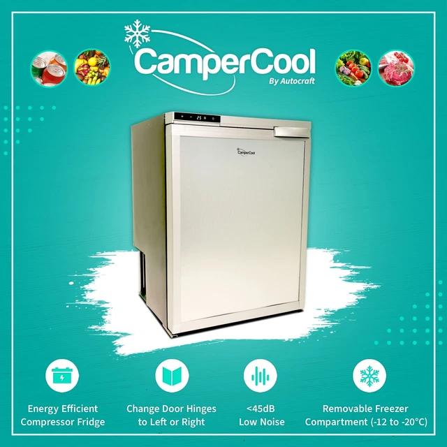 65LITRE 12V COMPRESSOR Fridge Freezer for Campervan/Motorhome