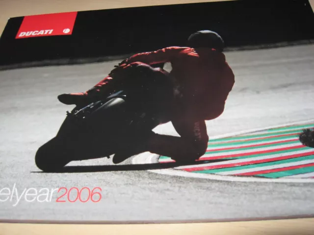 Ducati Range Motorcycle Sales Brochure 2006 (Large 68 Pages)