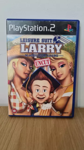 ***  Leisure Suit Larry: Magna Cum Laude Uncut - PS2 - Playstation 2  ***