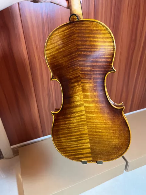 SurpassMusica 4/4 Handmade violin spruce flamed maple sweet sound fiddle violon