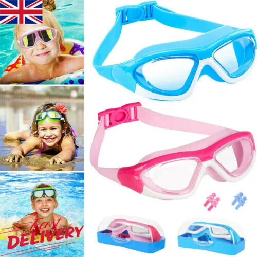 Kids Anti-Fog Swimming Goggles Pool Swim Glasses For Children Boys Girls Swim