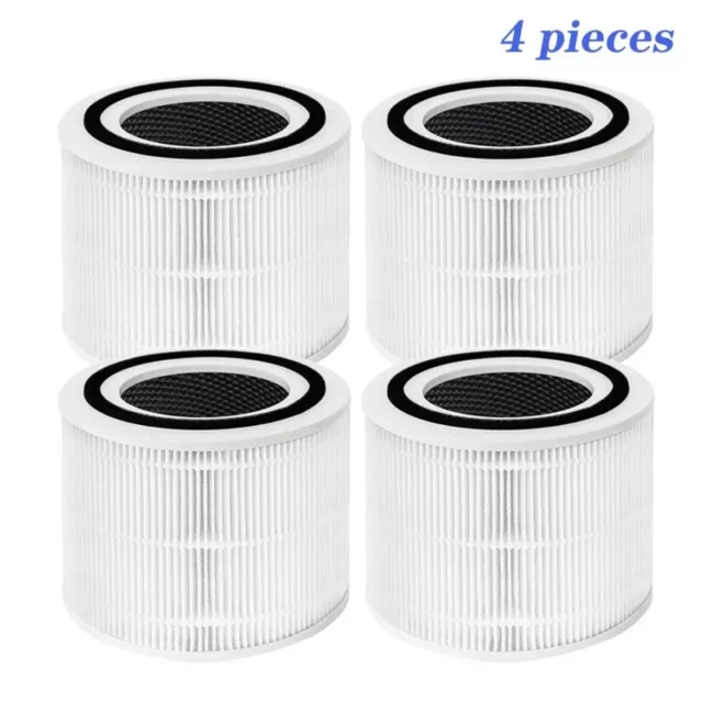 4Pack Core 300 Replacement Filter for Levoit Air Purifier Core 300-rf Core 300S