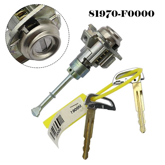 Cilindro di chiusura cilindro di chiusura porta argento 17-20 2 chiavi 81970-F0000