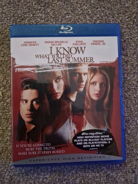 I KNOW WHAT You Did Last Summer Blu-ray 1997 Slasher Horror Region Free ...