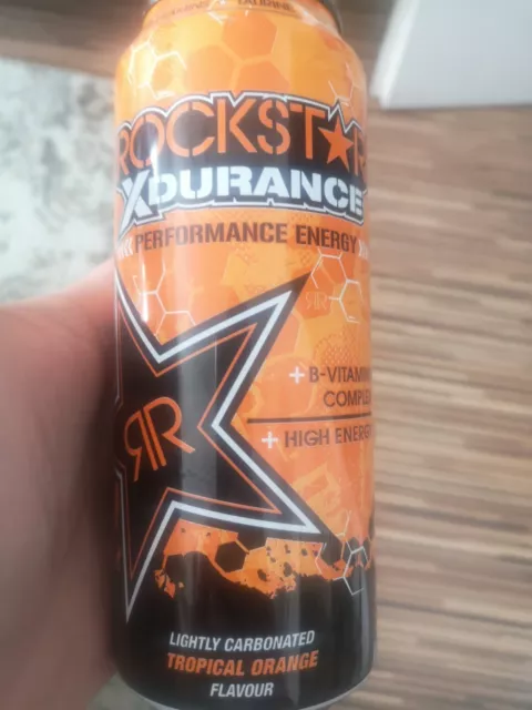 ☆Energy Drink ,Rockstar XDURANCE Tropical Orange (CZ) 500ml☆