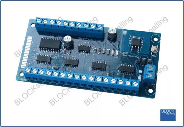 BLOCKsignalling PPI5 Points Motor Position Indicator for DCC Accessory Decoder