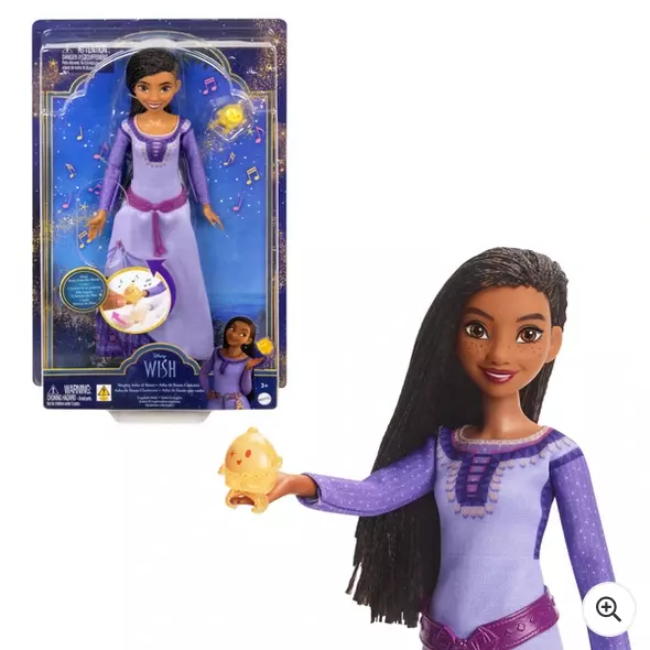 Disney 100 Wish Asha & Reine Amaya 15.2cm Petite Poupée Cadeau