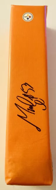 Maurkice Pouncey Signed Autographed Pittsburgh Steelers Touchdown Pylon Psa Coa!