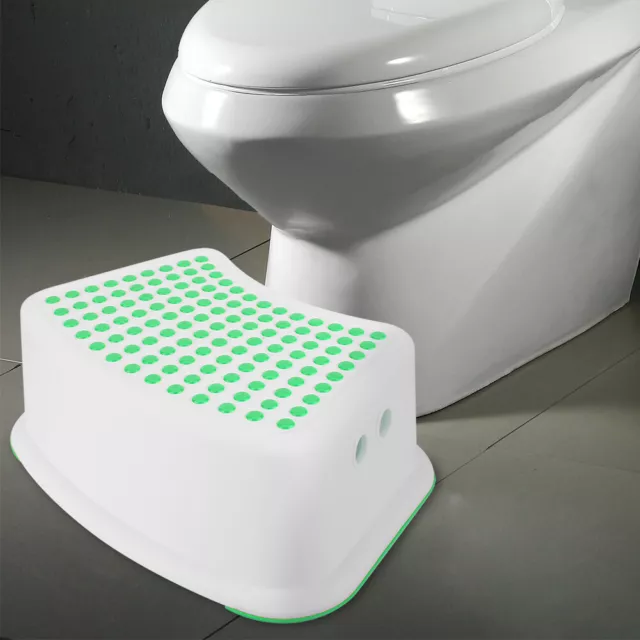 (Verde) Ausilio WC piede antiscivolo scala bagno bambini in gravidanza SD