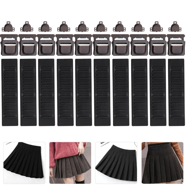 10 ensembles de Pantalon Ceinture Expander Métal Taille Boucle
