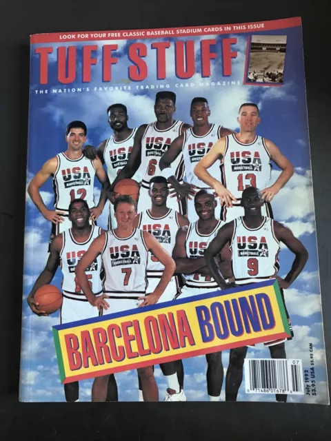 TUFF STUFF Magazine July 1992 - US BASKETBALL TEAM