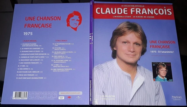 CLAUDE FRANCOIS UNE Chanson Francaise Livre Cd La Collection Officielle ...