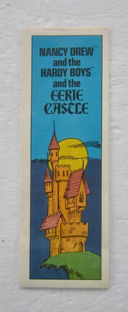 Nancy Drew Hardy Boys Cereal Promo Advertising Eerie Castle ~ Cookie Crisp